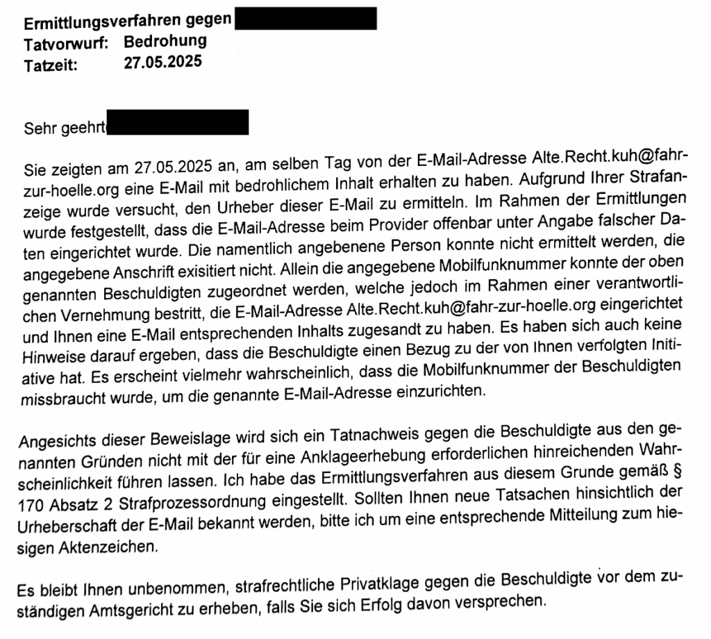"Die Guten" auf Abwegen. drohmail 1024x920